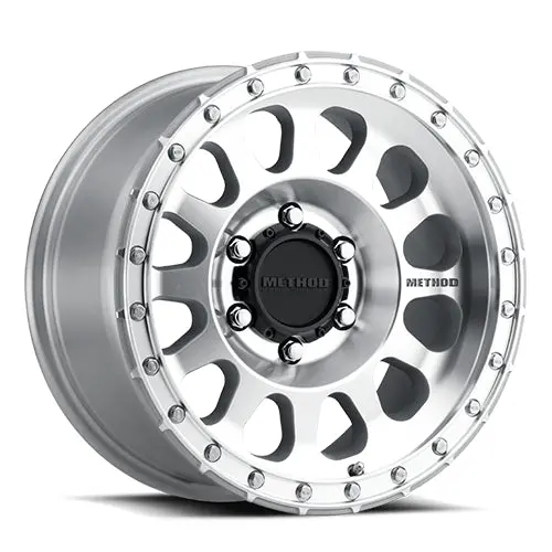 Method 20X10 Mr315 Bolt Pattern 5 On 139.7 Offset -18 Lip Size 3.27 Machined Sl Clear Coat Aluminum Wheel 1