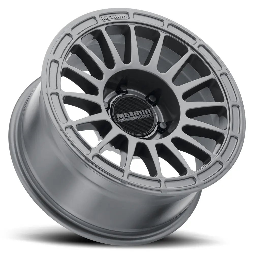 Method 17X7.5 Mr314 Bolt Pattern 6 On 114.3 Offset 24 Lip Size 0 Gloss Titanium Gy Aluminum Wheel 2