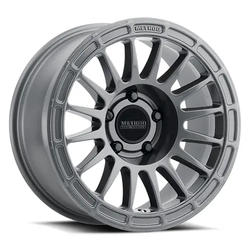 Method 17X7.5 Mr314 Bolt Pattern 5 On 150 Offset 25 Lip Size 0 Gloss Titanium Gy Aluminum Wheel 1