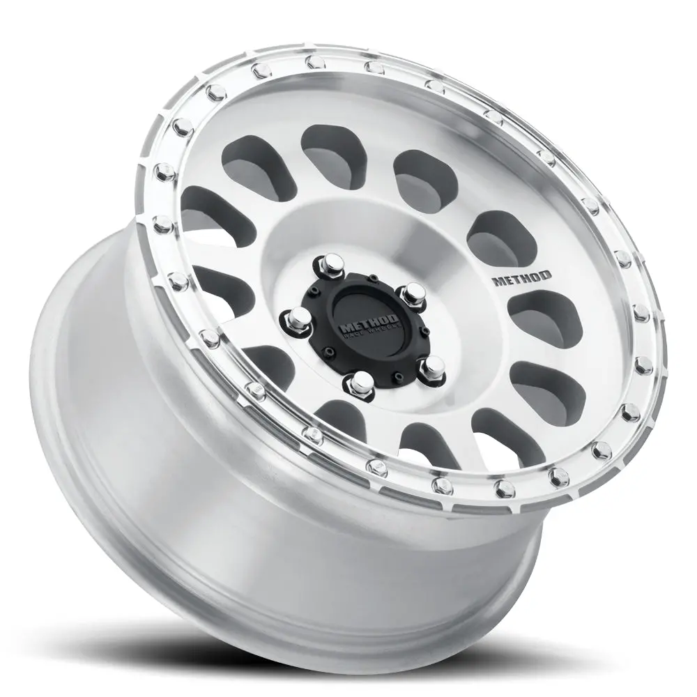 Method 18X9 Mr315 Bolt Pattern 5 On 150 Offset 18 Lip Size 1.65 Machined Sl Clear Coat Aluminum Wheel 2