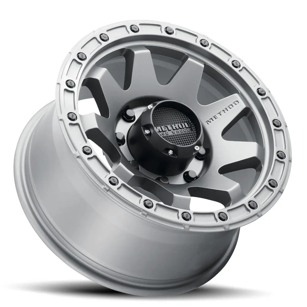 Method 18X9 Mr317 Bolt Pattern 8 On 170 Offset 18 Lip Size 0.83 Matte Titanium Gy Aluminum Wheel 2