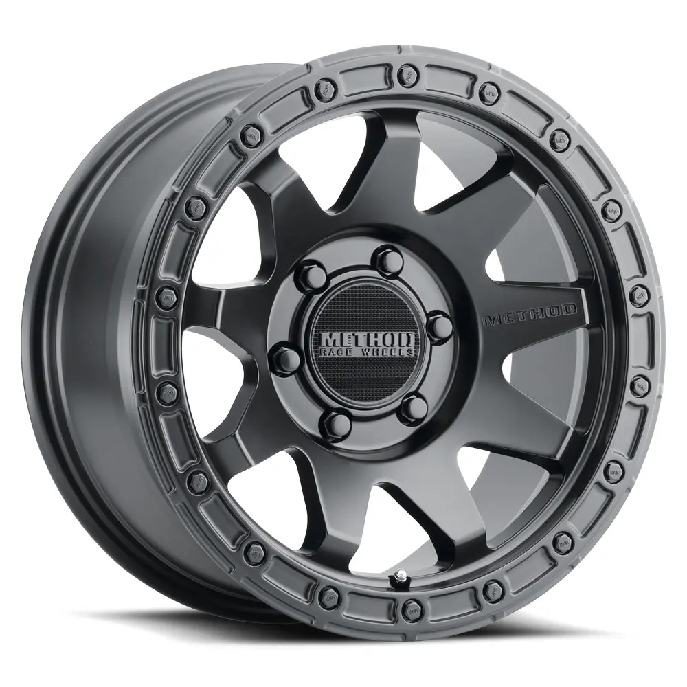 Method 17X8.5 Mr317 Bolt Pattern 5 On 150 Offset 0 Lip Size 0.83 Matte Black Mb Aluminum Wheel 1