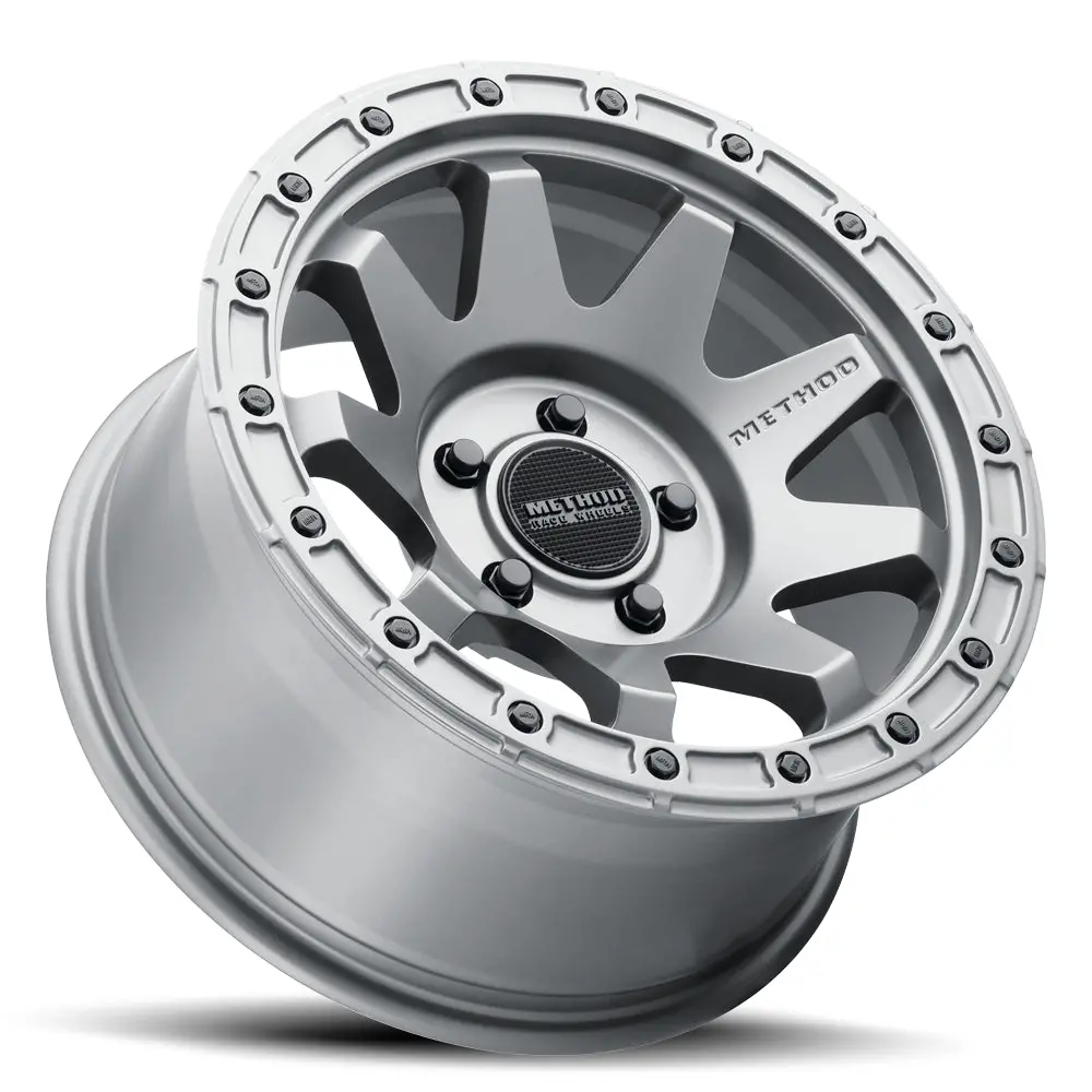 Method 17X9 Mr317 Bolt Pattern 5 On 127 Offset -12 Lip Size 1.57 Matte Titanium Gy Aluminum Wheel 2