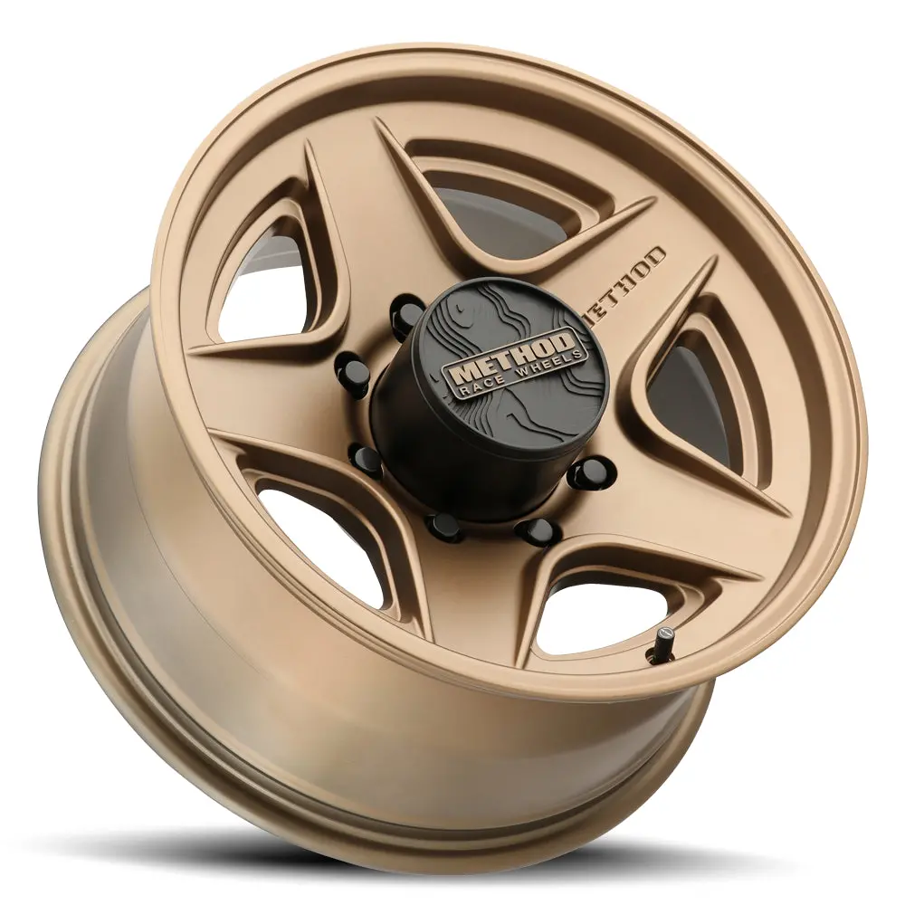 Method 17X8.5 Mr319 Bolt Pattern 8 On 165.1 Offset 0 Lip Size 1.3 Method Bronze Bz Aluminum Wheel 2