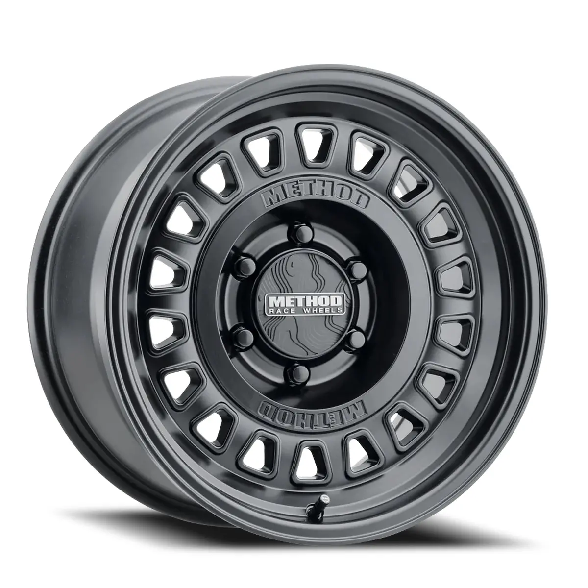 Method 18X9 Mr320 Bolt Pattern 6 On 135 Offset 18 Lip Size 1.89 Matte Black Mb Aluminum Wheel 1