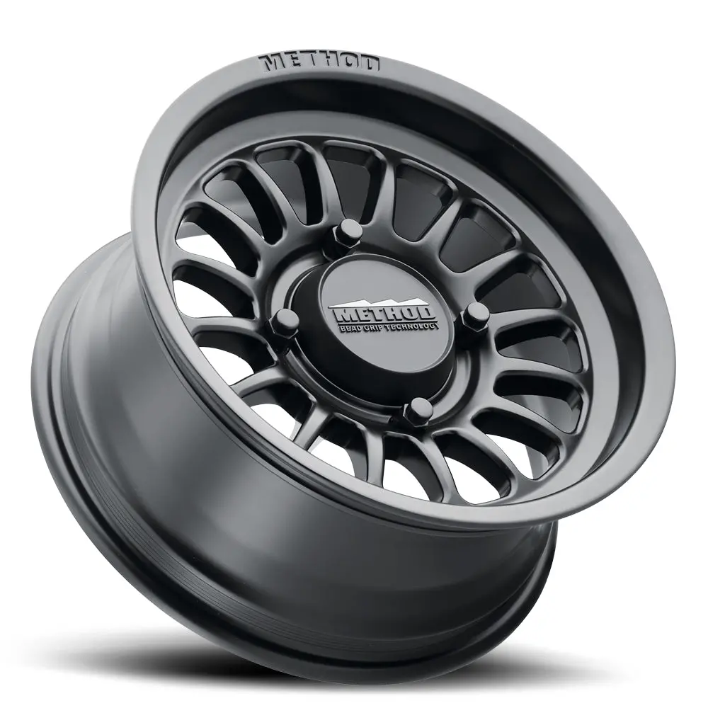Method 14X7 Mr411 Bead Grip Utv Bolt Pattern 4 On 136 Offset 13 Lip Size 1.73 Matte Black Mb Aluminum Wheel 2