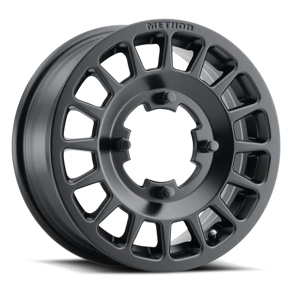 Method 14X6 Mr407 Bead Grip Utv Bolt Pattern 4 On 156 Offset 38 Lip Size 0 Matte Black Mb Aluminum Wheel 1
