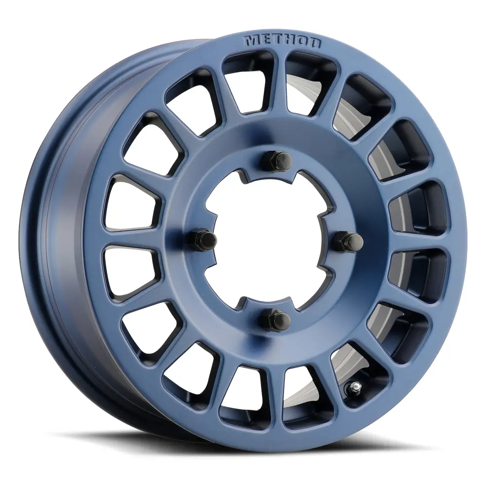 Method 14X6 Mr407 Bead Grip Utv Bolt Pattern 4 On 136 Offset 38 Lip Size 0 Bahia Blue Bl Aluminum Wheel 1