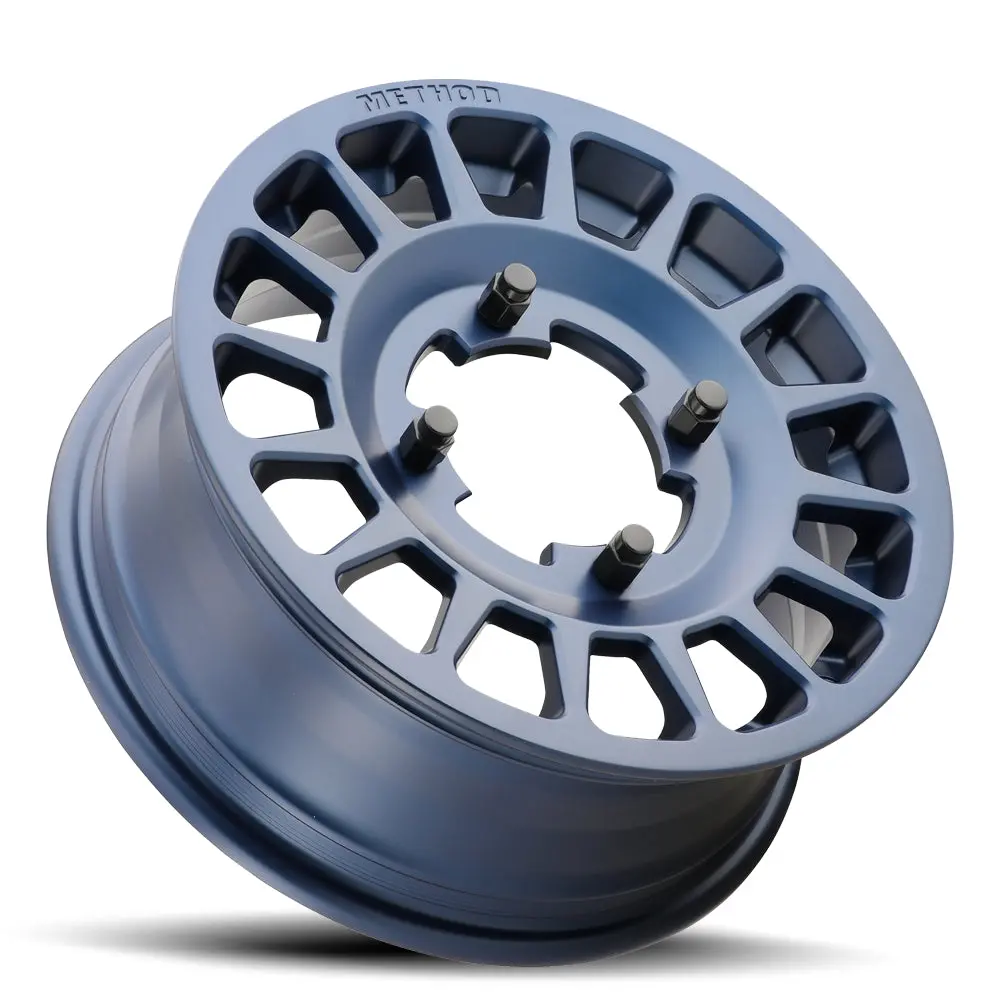 Method 14X6 Mr407 Bead Grip Utv Bolt Pattern 4 On 136 Offset 38 Lip Size 0 Bahia Blue Bl Aluminum Wheel 2