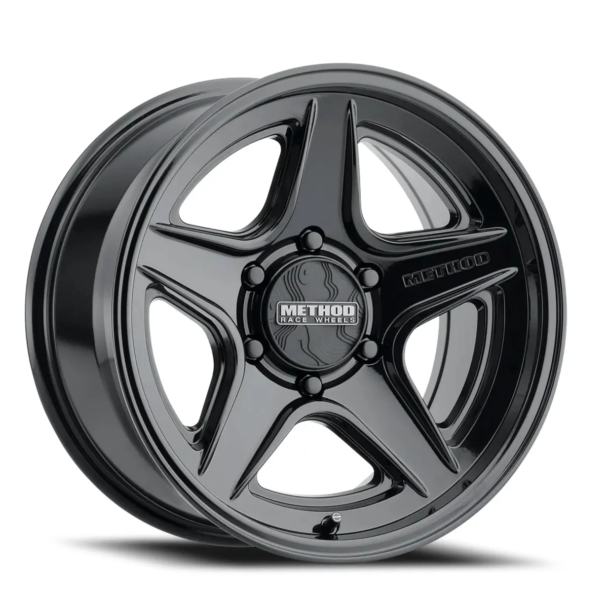 Method 18X8.5 Mr319 Bolt Pattern 6 On 139.7 Offset 40 Lip Size 1.02 Gloss Black Gb Aluminum Wheel 1