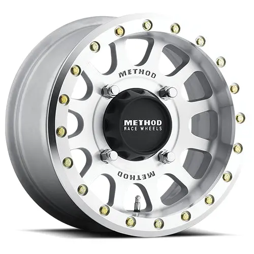 Method 14X7 Mr401 Beadlock Utv Bolt Pattern 4 On 156 Offset 38 Lip Size 0.94 Machined Raw Machined Sl Aluminum Wheel 1
