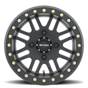 Method 15X10 Mr406 Beadlock Utv Bolt Pattern 4 On 136 Offset 0 Lip Size 3.11 Matte Black Mb Aluminum Wheel 2