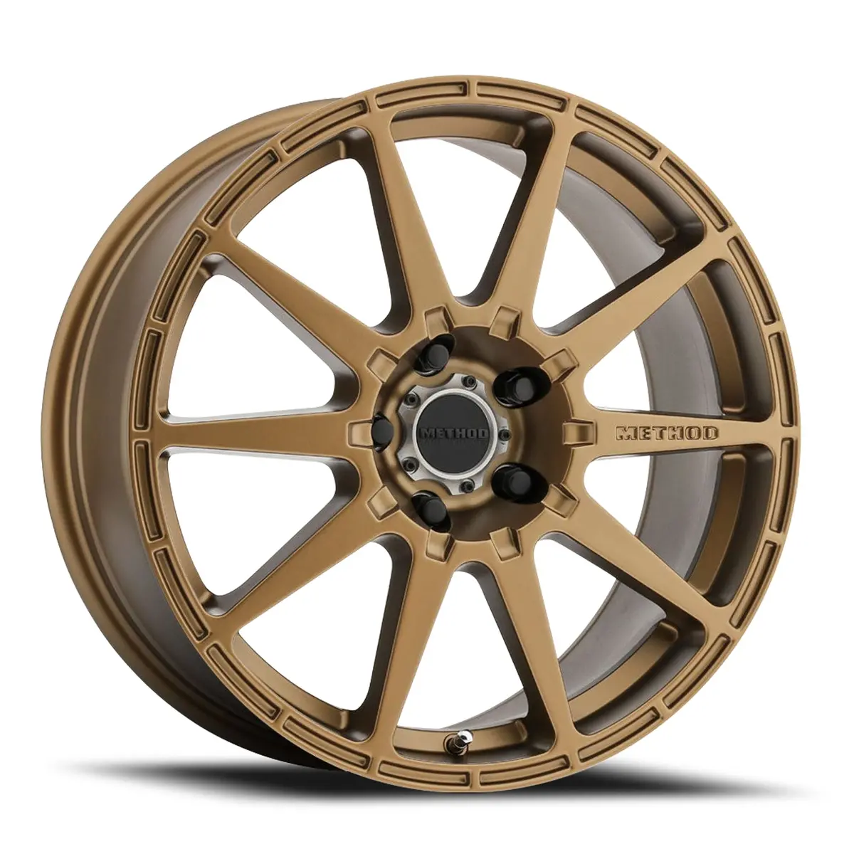 Method 17X8 Rally Mr501 Bolt Pattern 5 On 100 Offset 42 Lip Size 0 Method Bronze Brz 1 Piece Center Cap Aluminum Wheel 1