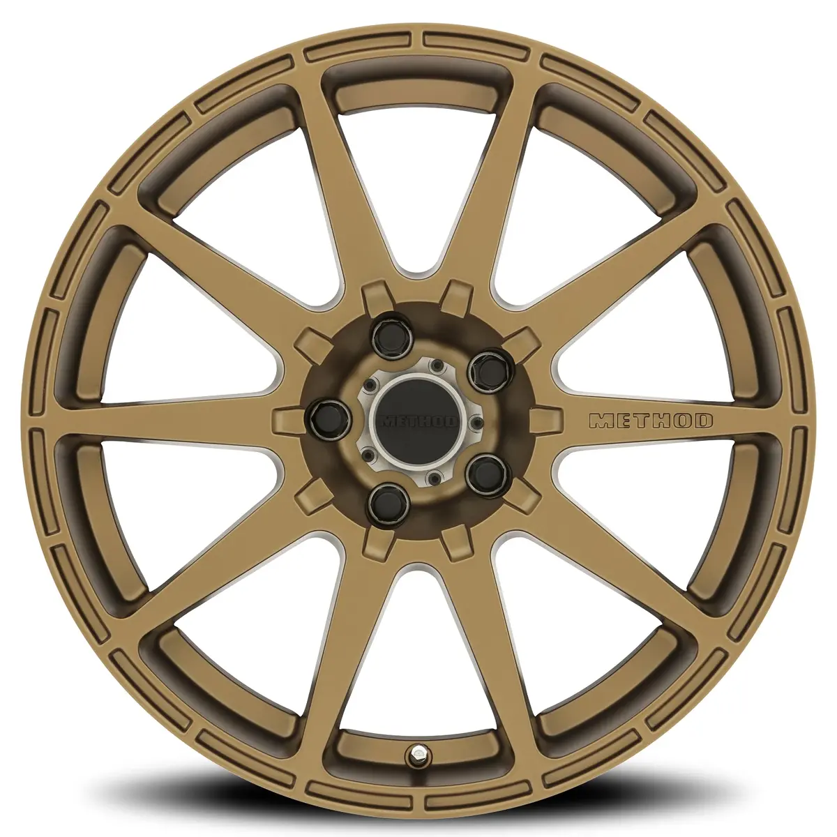 Method 17X8 Rally Mr501 Bolt Pattern 5 On 100 Offset 42 Lip Size 0 Method Bronze Brz 1 Piece Center Cap Aluminum Wheel 2