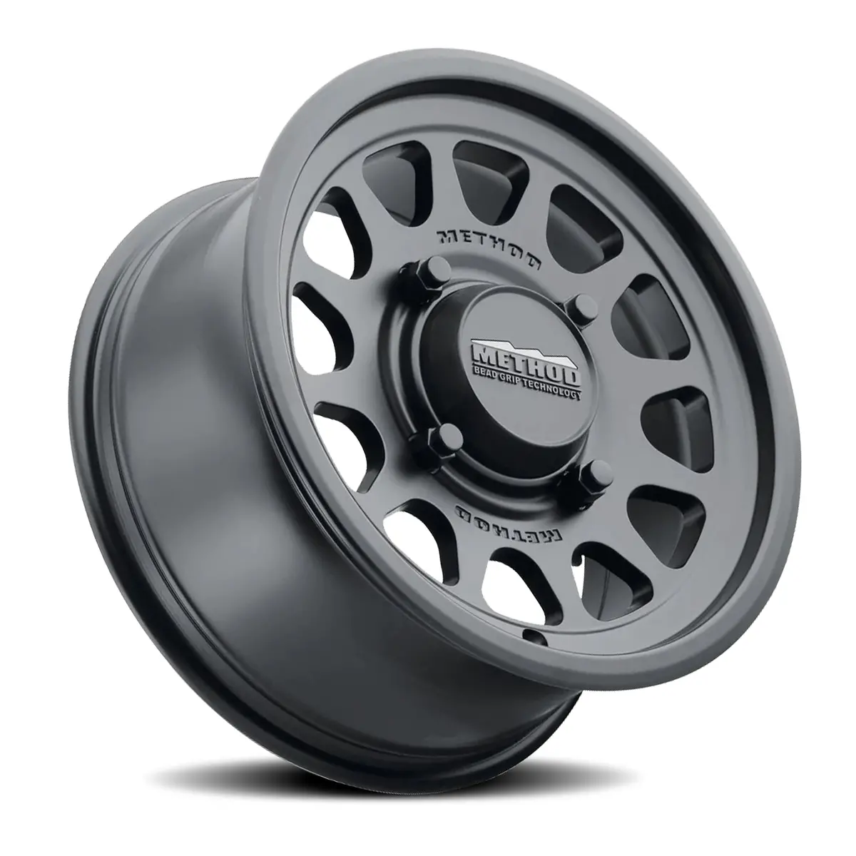 Method 15X10 Mr414 Bead Grip Utv Bolt Pattern 4 On 136 Offset 25 Lip Size 2.72 Matte Black Mb Aluminum Wheel 2