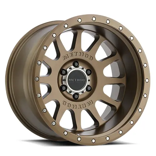Method 20X10 Nv Mr605 Bolt Pattern 6 On 135 Offset -24 Method Bronze Brz Aluminum Wheel 1