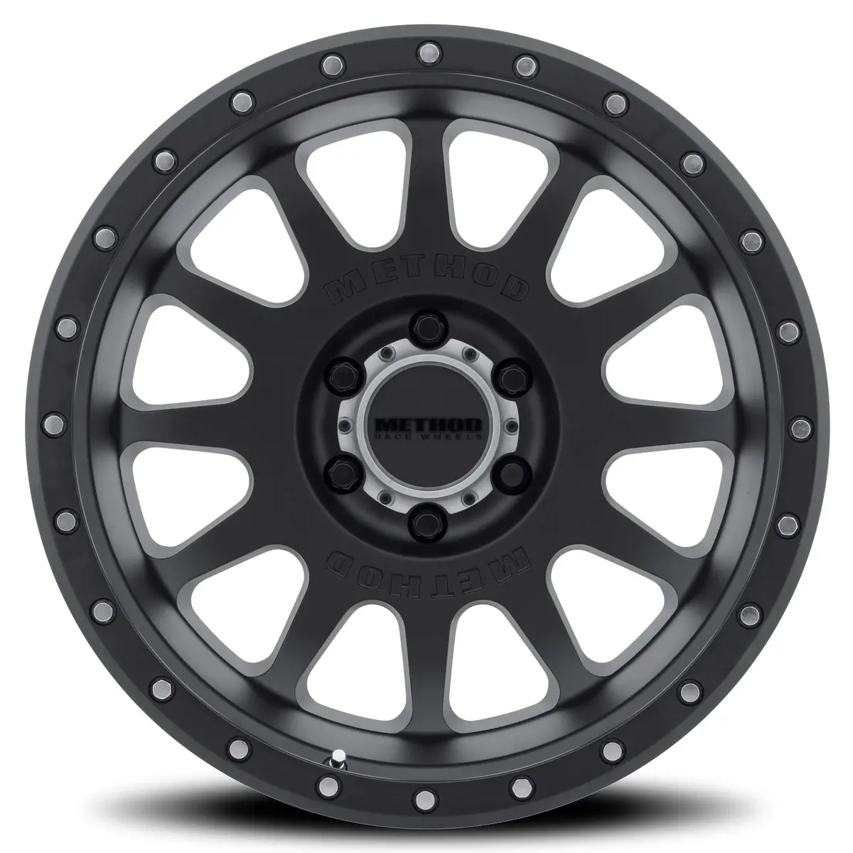 Method 20X10 Nv Mr605 Bolt Pattern 6 On 139.7 Offset -24 Matte Black Mb Aluminum Wheel 2