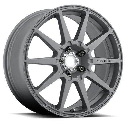 Method 17X8 Rally Mr501 Bolt Pattern 5 On 114.3 Offset 42 Lip Size 0 Titanium Gy Aluminum Wheel 1