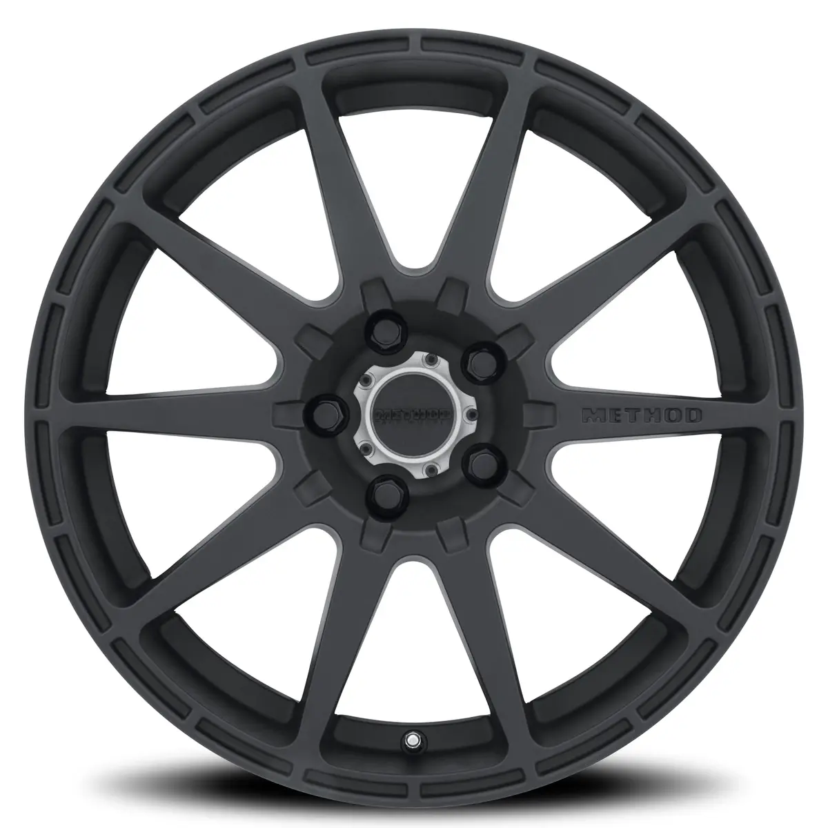 Method 17X8 Rally Mr501 Bolt Pattern 5 On 108 Offset 42 Lip Size 0 Matte Black Mb 1 Piece Center Cap Aluminum Wheel 2