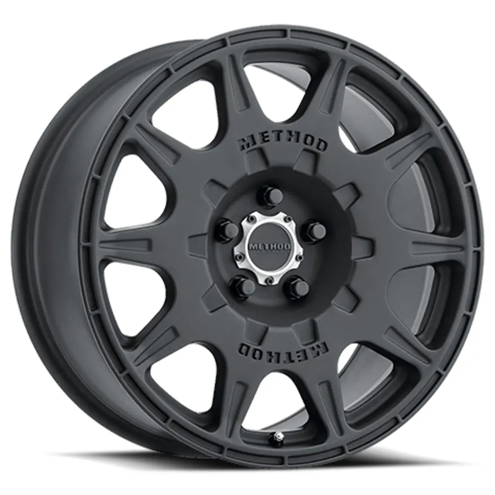 Method 16X7 Rally Mr502 Bolt Pattern 5 On 100 Offset 15 Lip Size 0 Matte Black Mb Aluminum Wheel 1