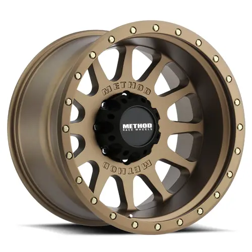 Method 20X12 Nv Mr605 Bolt Pattern 8 On 170 Offset -52 Lip Size 4.92 Method Bronze Brz Aluminum Wheel 1
