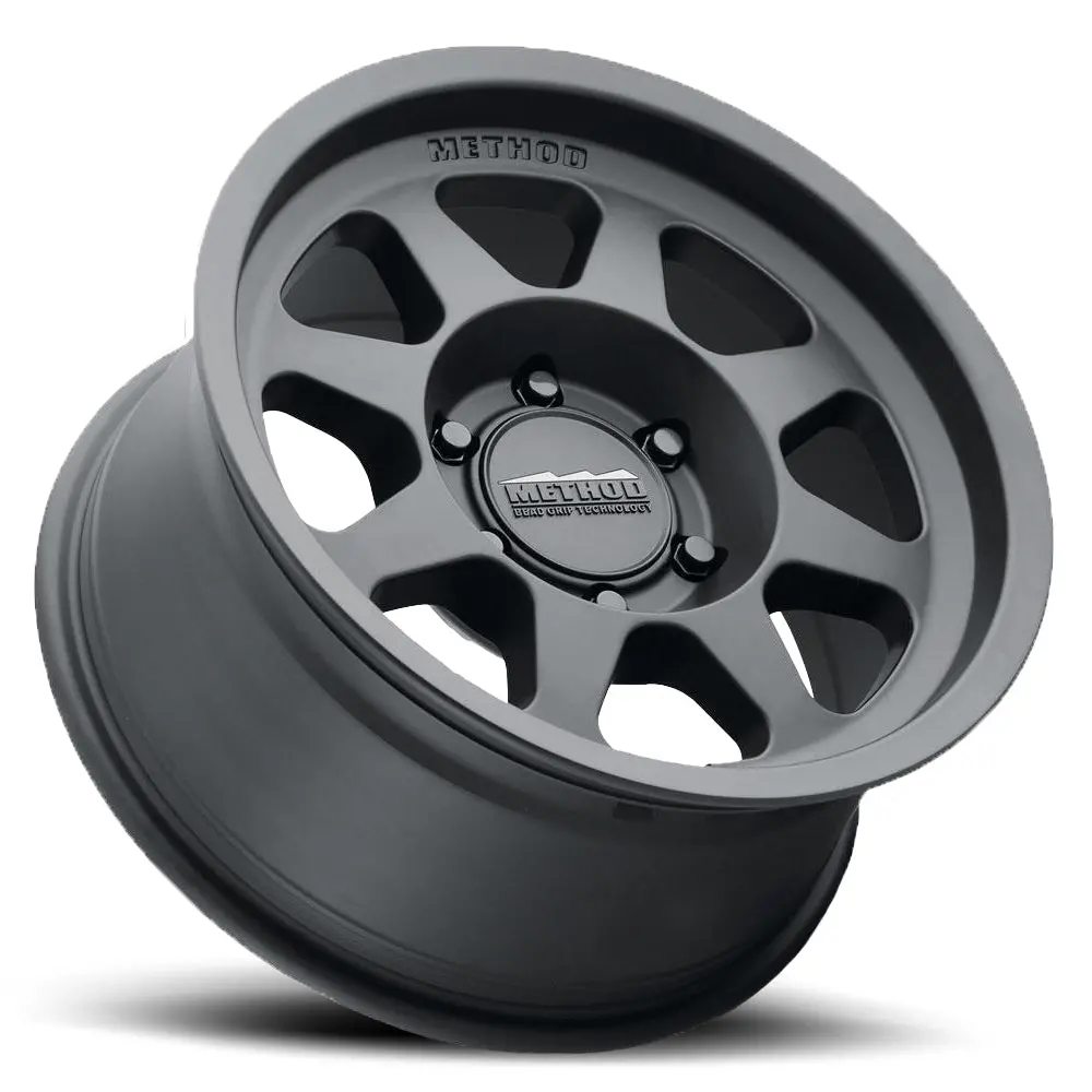 Method 17X8.5 Bead Grip Mr701 Bolt Pattern 6 On 135 Offset 0 Lip Size 1.81 Matte Black Mb Aluminum Wheel 2