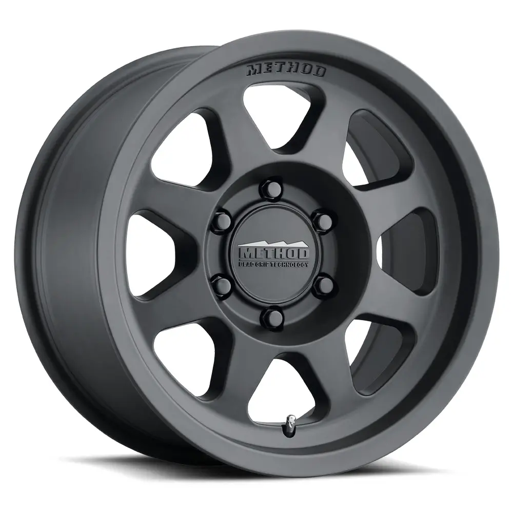 Method 18X9 Bead Grip Mr701 Bolt Pattern 6 On 135 Offset 18 Lip Size 1.81 Matte Black Mb Aluminum Wheel 1