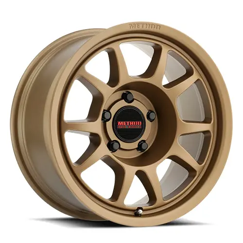 Method 17X7.5 Bead Grip Mr702 Bolt Pattern 5 On 130 Offset 50 Lip Size 1.18 Method Bronze Brz Aluminum Wheel 1