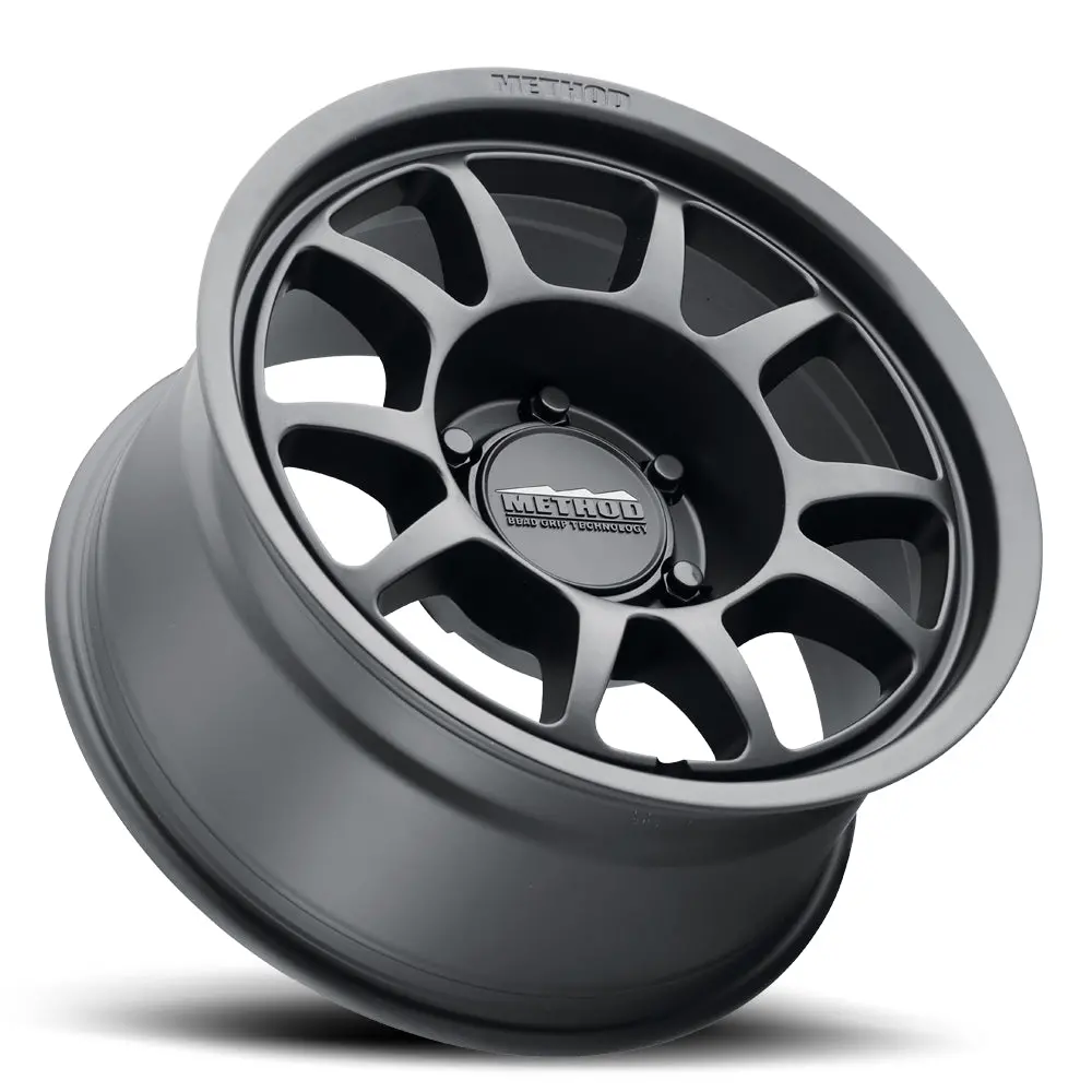 Method 17X8.5 Bead Grip Mr702 Bolt Pattern 6 On 135 Offset 0 Lip Size 1.18 Matte Black Mb Aluminum Wheel 2