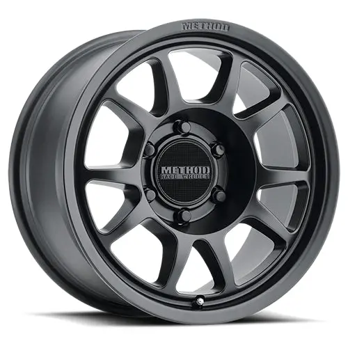 Method 17X8.5 Bead Grip Mr702 Bolt Pattern 6 On 139.7 Offset 0 Lip Size 1.18 Matte Black Mb Aluminum Wheel 1