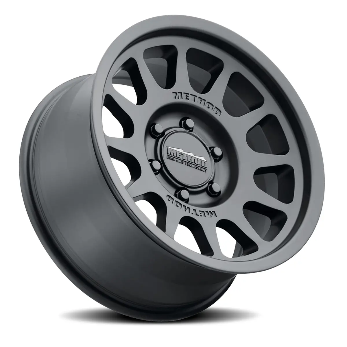 Method 17X8.5 Bead Grip Mr703 Bolt Pattern 6 On 135 Offset 0 Lip Size 1.18 Matte Black Mb Aluminum Wheel 2