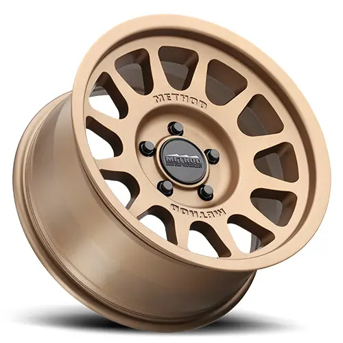 Method 16X6 Bead Grip Mr703 Bolt Pattern 5 On 130 Offset 68 Lip Size 0 Method Bronze Brz Aluminum Wheel 2
