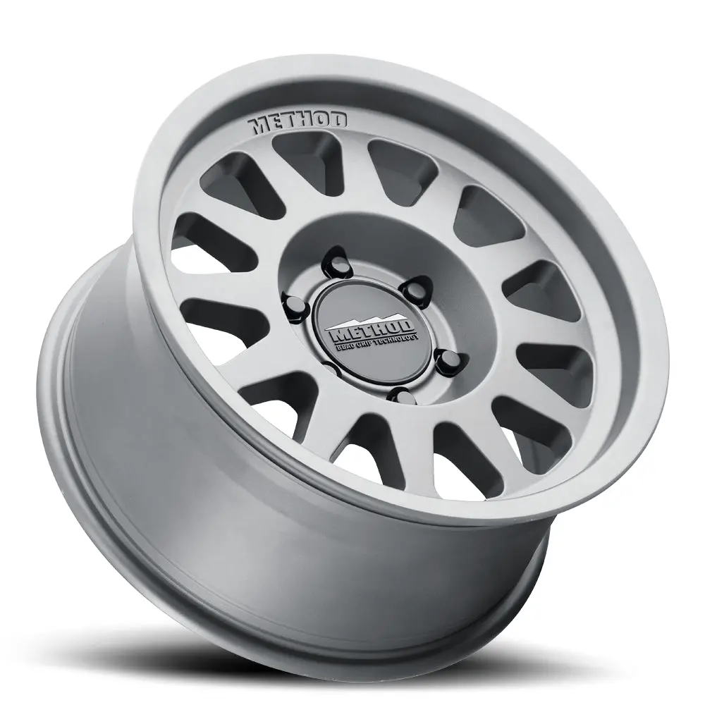 Method 17X8.5 Bead Grip Mr704 Bolt Pattern 6 On 139.7 Offset 0 Lip Size 1.81 Titanium Sl Aluminum Wheel 2