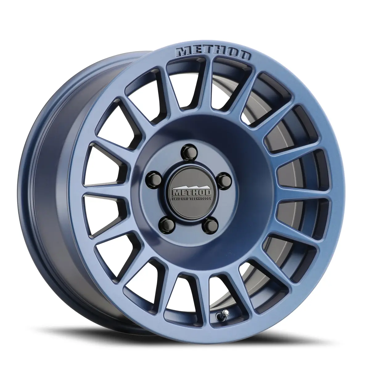 Method 18X9 Bead Grip Mr707 Bolt Pattern 5 On 150 Offset 25 Lip Size 0 Bahia Blue Bl Aluminum Wheel 1