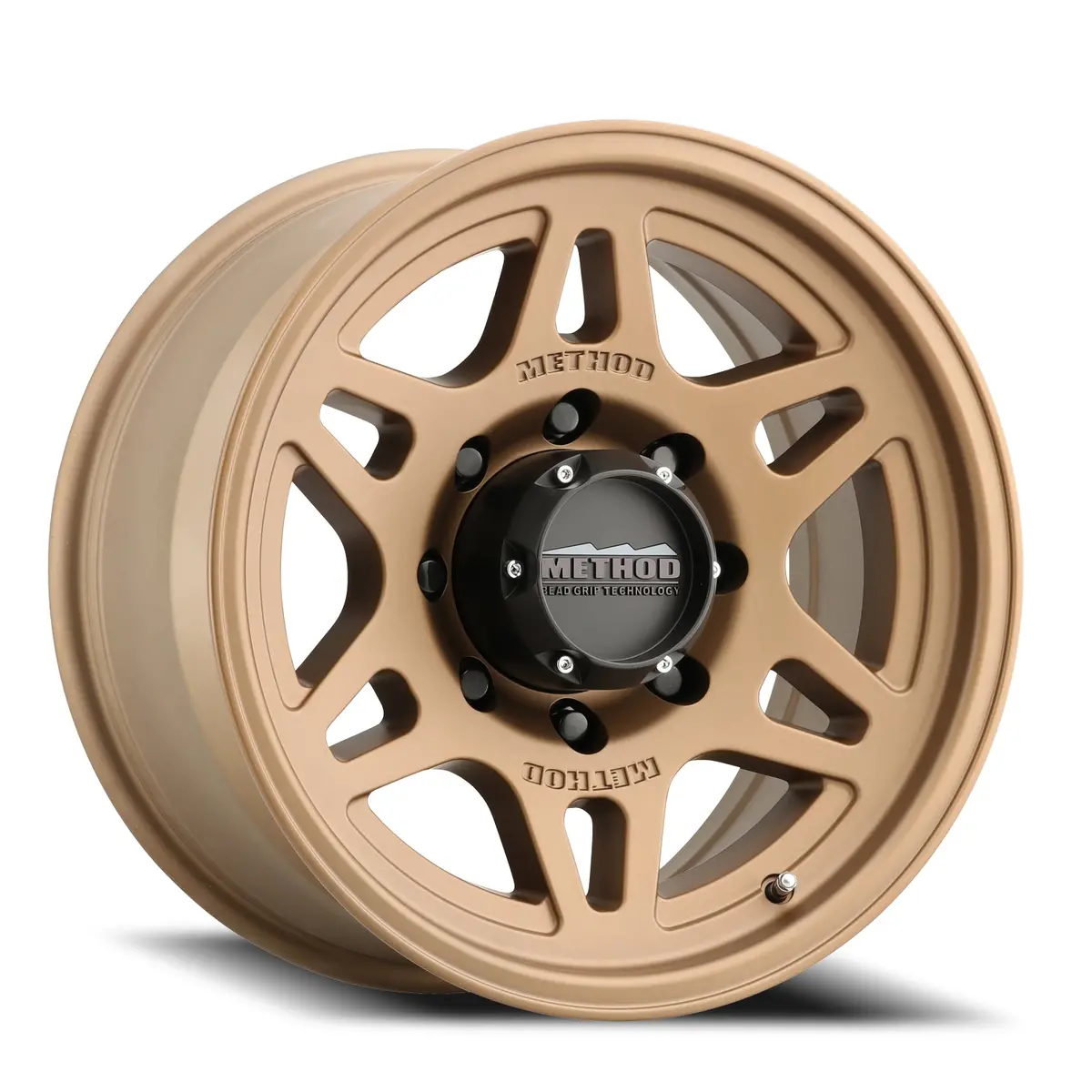 Method 18X9 Bead Grip Mr706 Bolt Pattern 8 On 170 Offset 18 Bronze Bz Aluminum Wheel 1