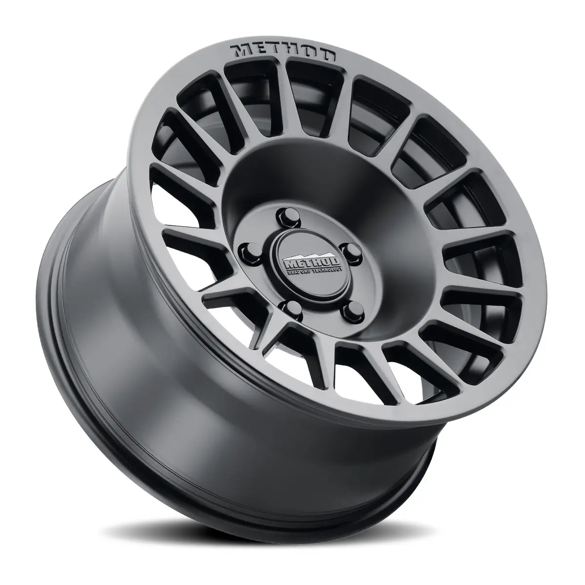 Method 17X8.5 Bead Grip Mr707 Bolt Pattern 5 On 114.3 Offset 38 Lip Size 0 Matte Black Mb Aluminum Wheel 2