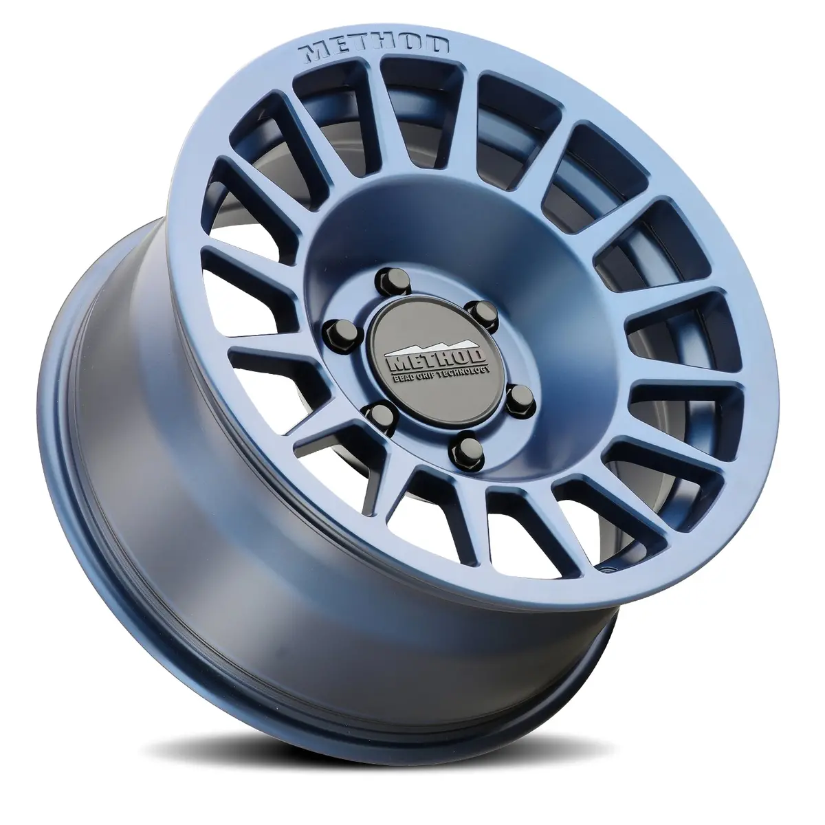Method 17X8.5 Bead Grip Mr707 Bolt Pattern 6 On 135 Offset 0 Lip Size 0 Bahia Blue Bl Aluminum Wheel 2