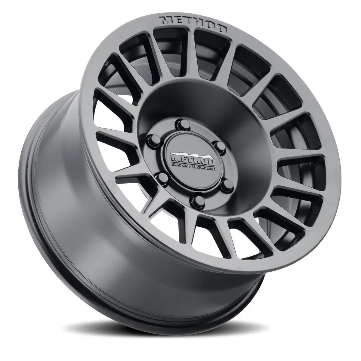 Method 18X9 Bead Grip Mr707 Bolt Pattern 6 On 139.7 Offset 18 Lip Size 0 Matte Black Mb Aluminum Wheel 2