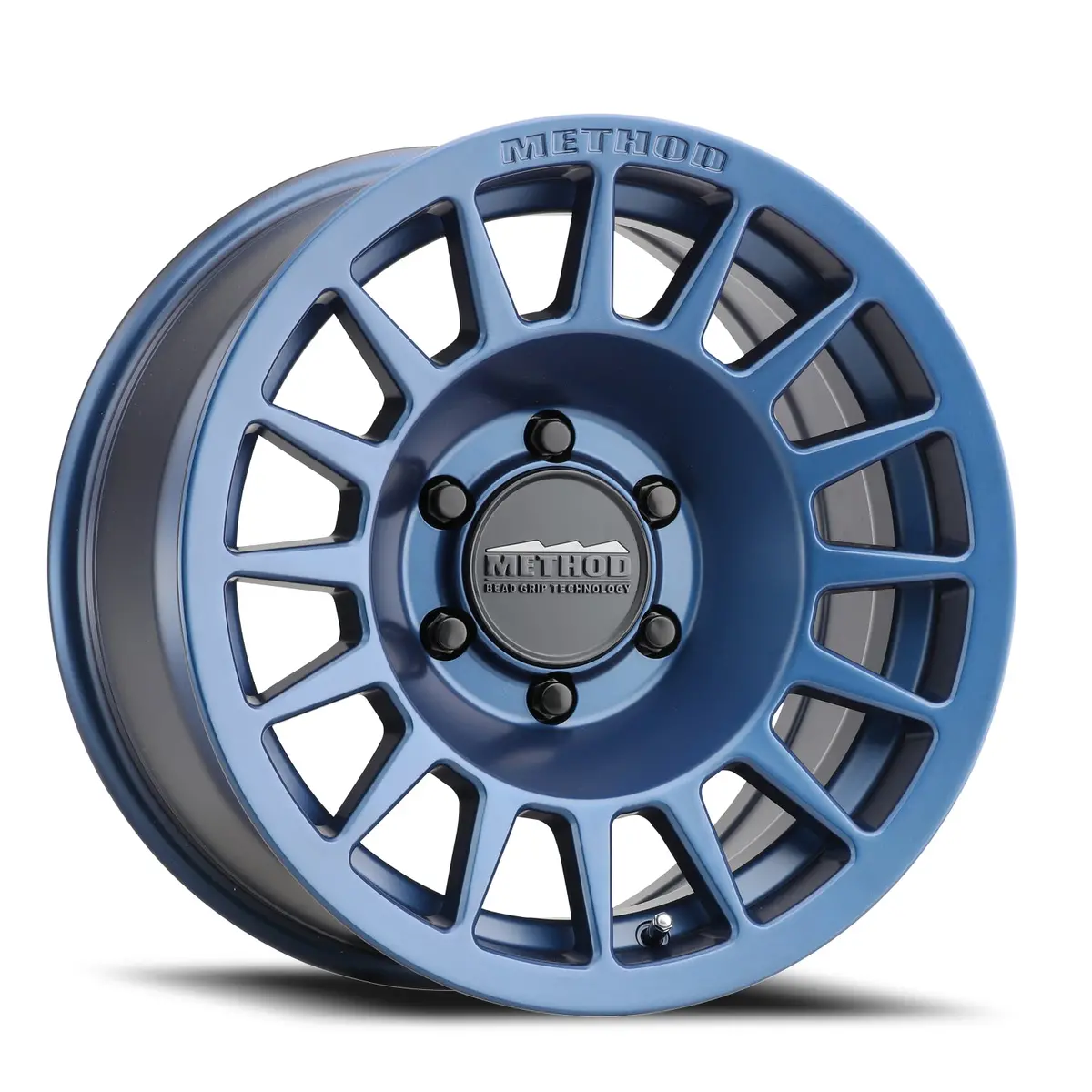 Method 18X9 Bead Grip Mr707 Bolt Pattern 6 On 139.7 Offset 18 Lip Size 0 Bahia Blue Bl Aluminum Wheel 1