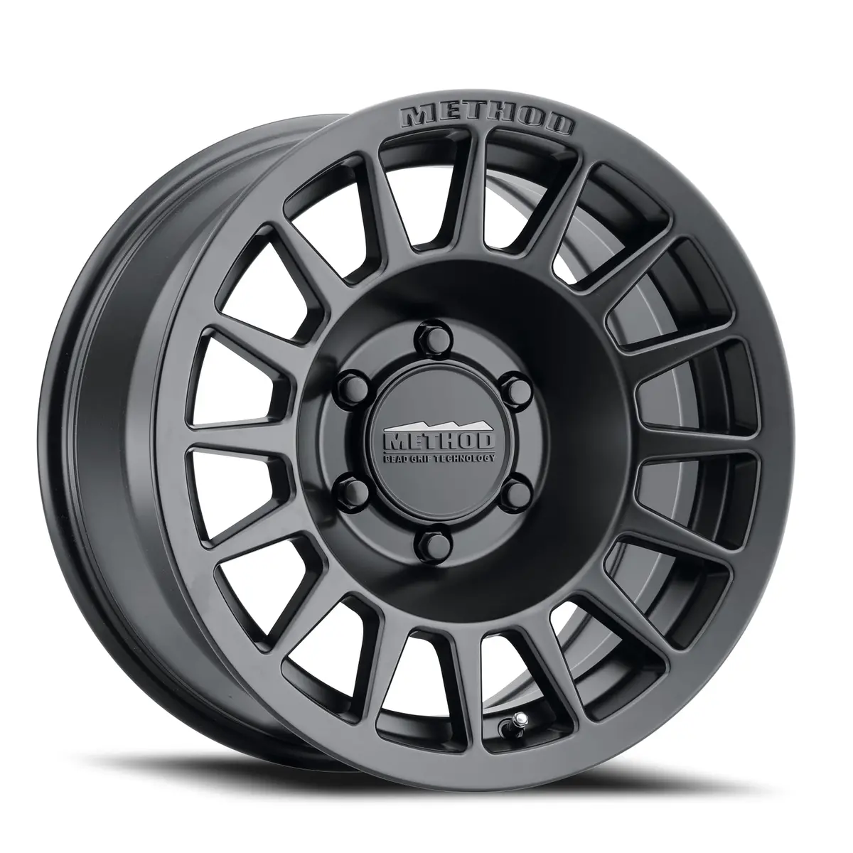 Method 18X9 Bead Grip Mr707 Bolt Pattern 6 On 139.7 Offset 0 Lip Size 0 Matte Black Mb Aluminum Wheel 1