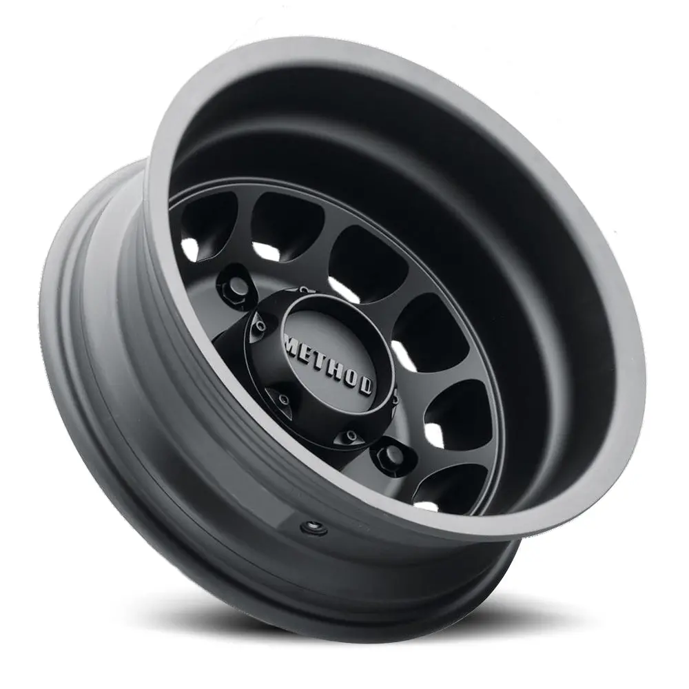 Method 16X6 Mr901 Dually Bolt Pattern 6 On 180 Offset -134 Lip Size 7.32 Matte Black Aluminum Wheel 2