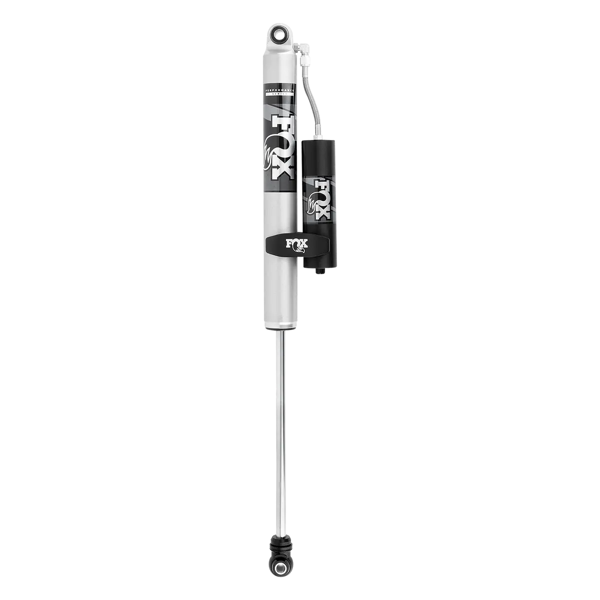 05-Up Ford F-250 Rear 1.5-3.5 Inch Performance Series 2.0 Remote Reservoir Fox Offroad Shocks 1