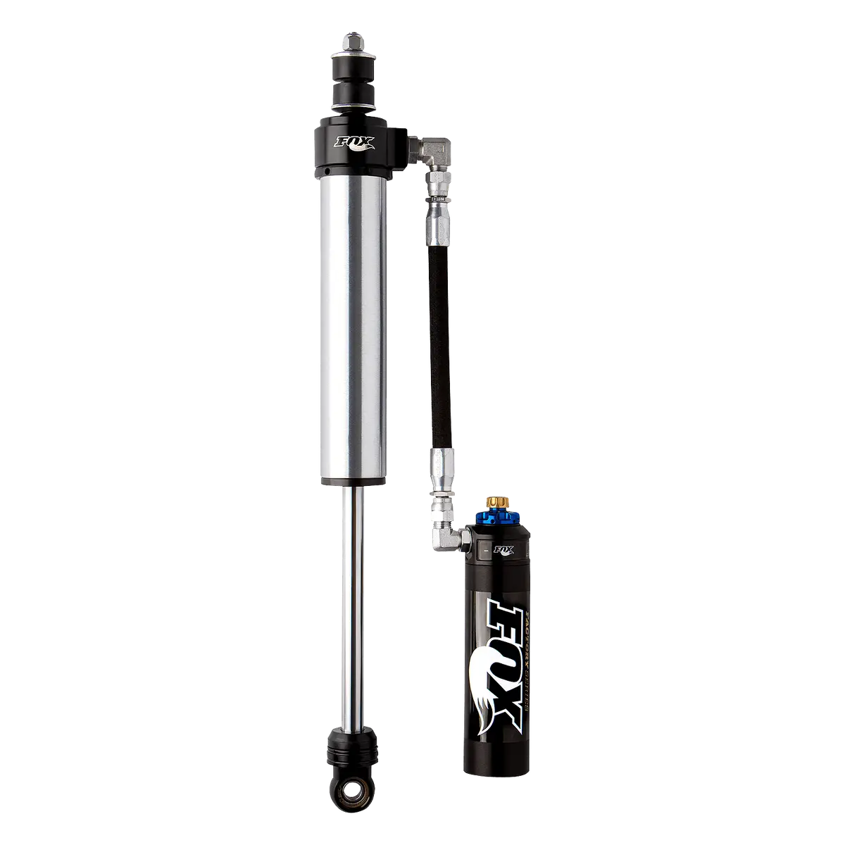 05-Up Ford F-250/F-350 Superduty Front Factory Race 2.5 Remote Reservoir 7.6 Inch 0-1.5 Inch Lift Dual Speed Compression Adjuster Fox Offroad Shocks 1