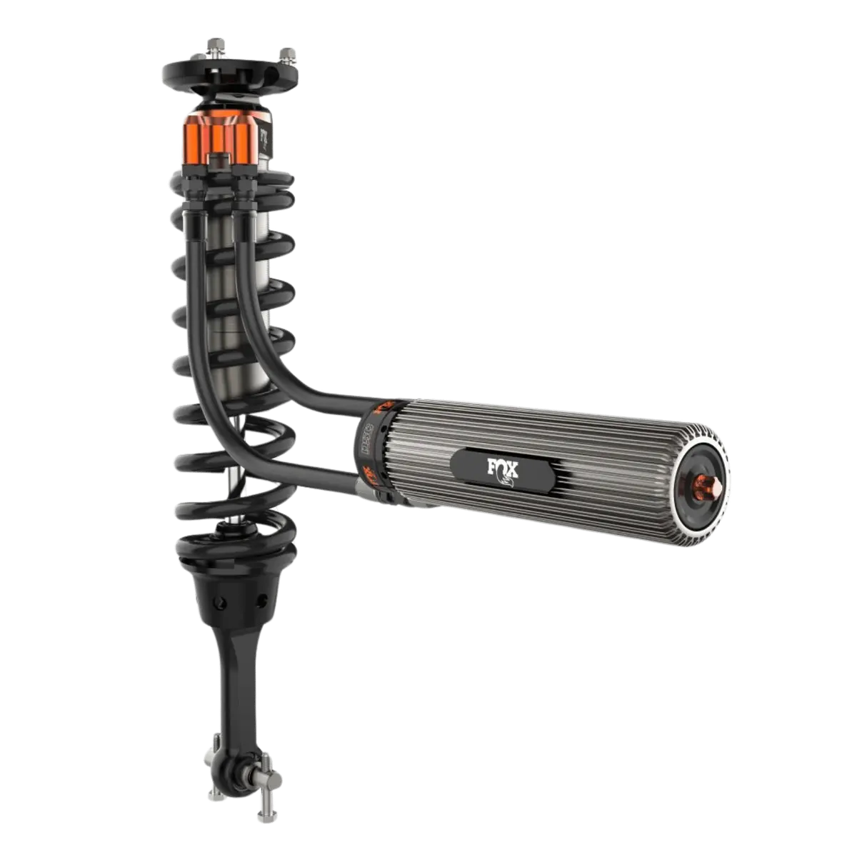 2021-2024 Ford F-150 4Wd Front Coilover Internal Bypass Factory Race 3.0 Recirculating Remote Reservoir Dual Speed Compression Adjuster 2.5 Inch Lift			 Fox Offroad Shocks 1