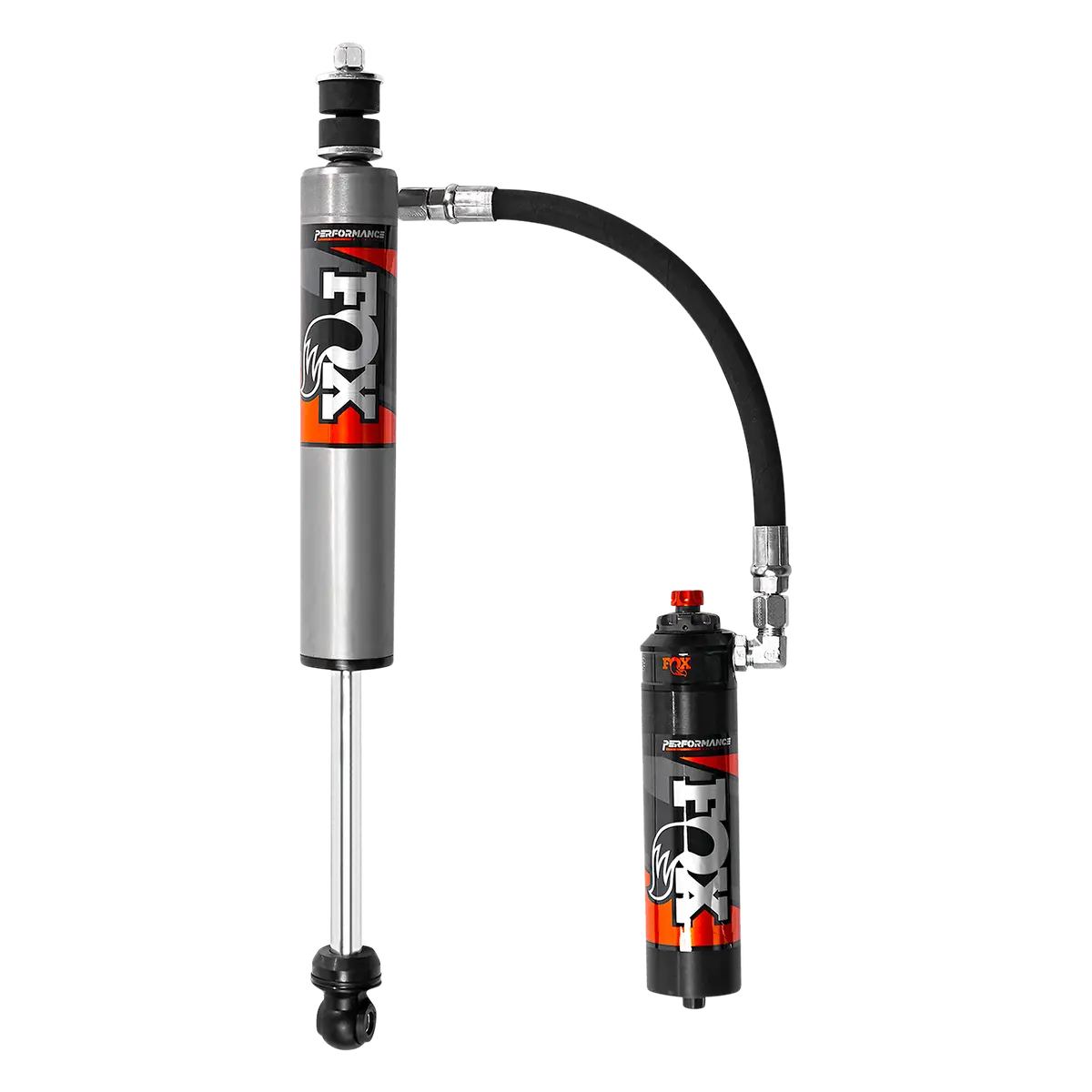 2014-2024 Ram 2500 Front Performance Elite 2.5 Remote Reservoir 6 Inch Lift Dual Speed Compression Adjuster Fox Offroad Shocks 1
