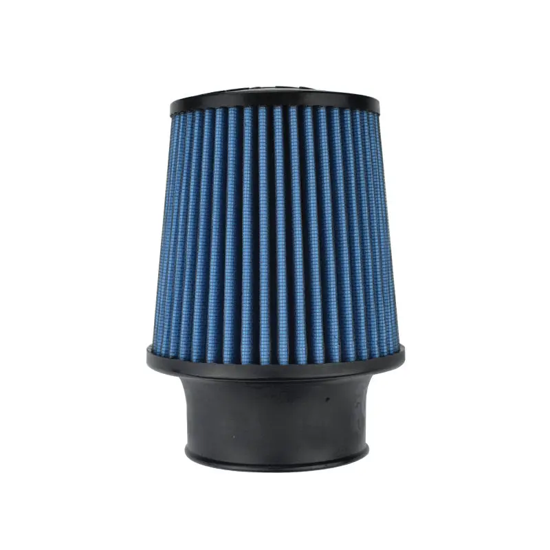 Injen Supernano Web Dry Replacement Air Filter – 3.00" Diameter, 5" Base × 5" Height × 4" Top, 45-Pleat Design 1