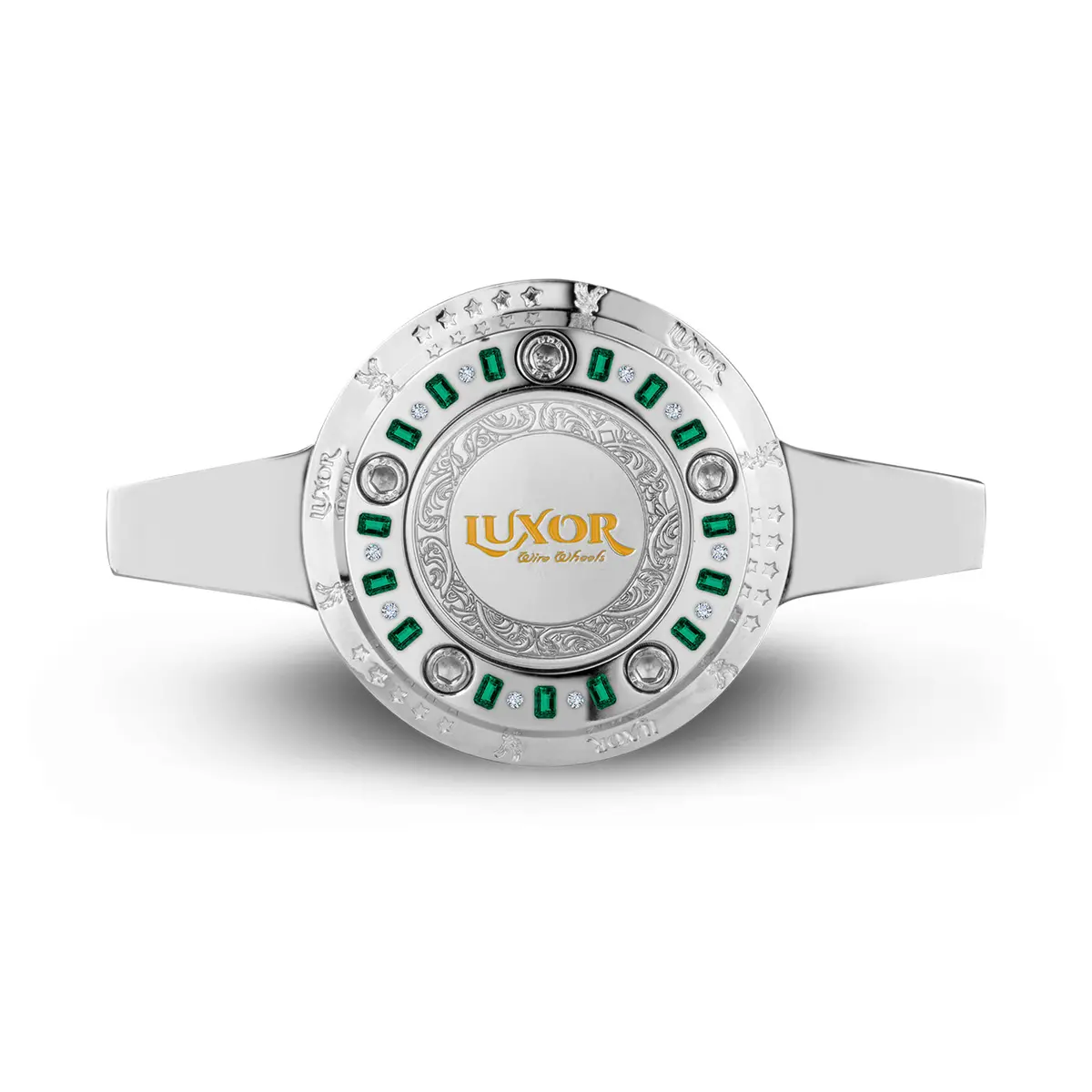 Emerald 2 Bar Knock Off Chrome 1