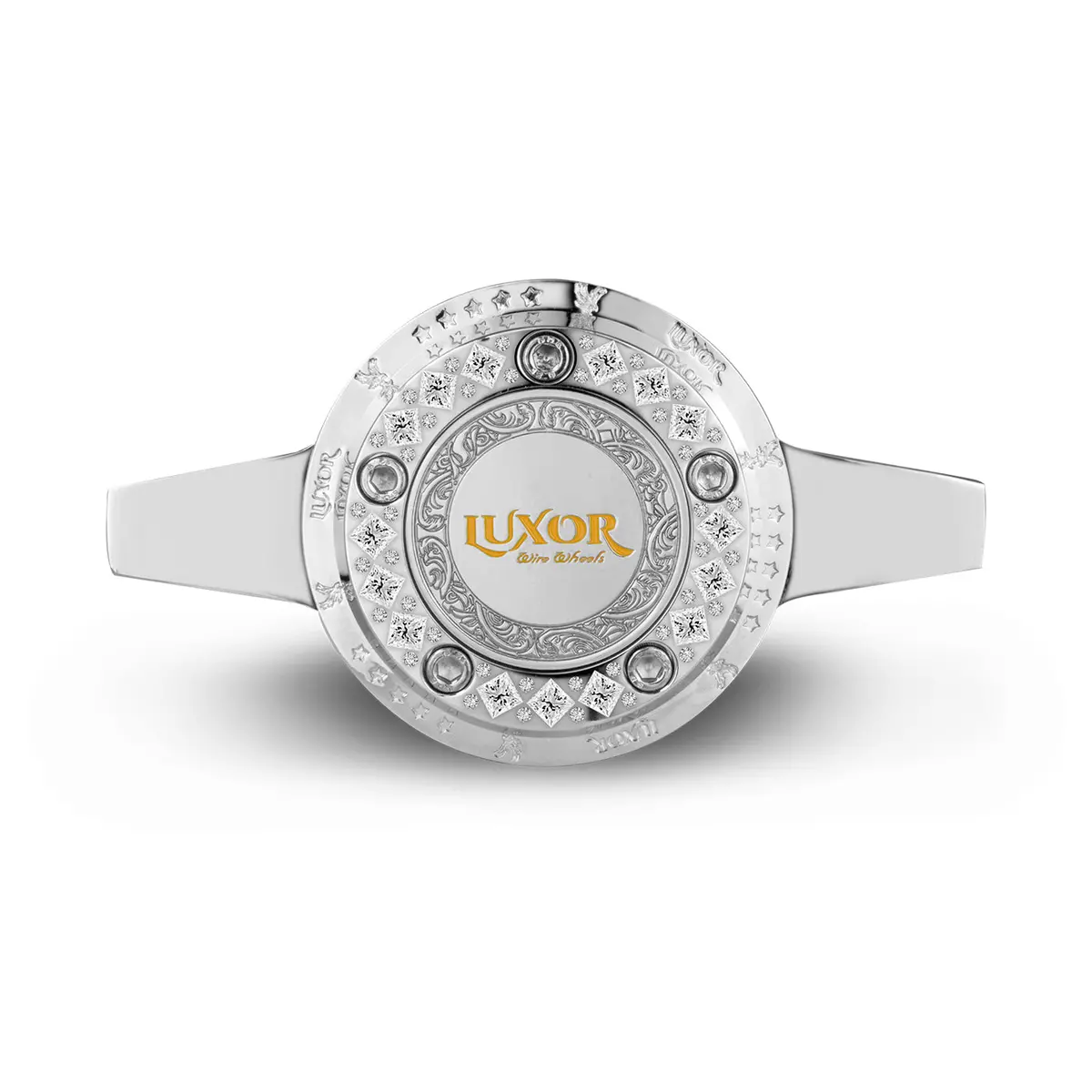 High Roller Diamond 2 Bar Knock Off Chrome 1