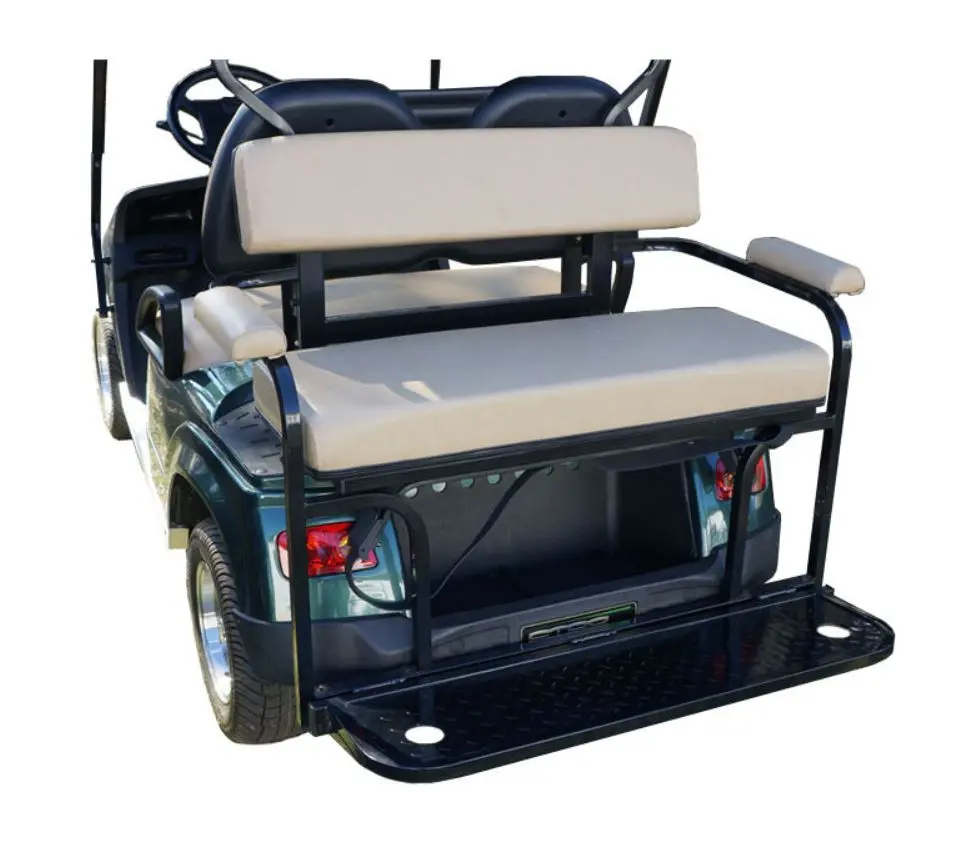 2 In 1 Tan Rear Combo Seat For Star Golf Carts 2008-2016 1