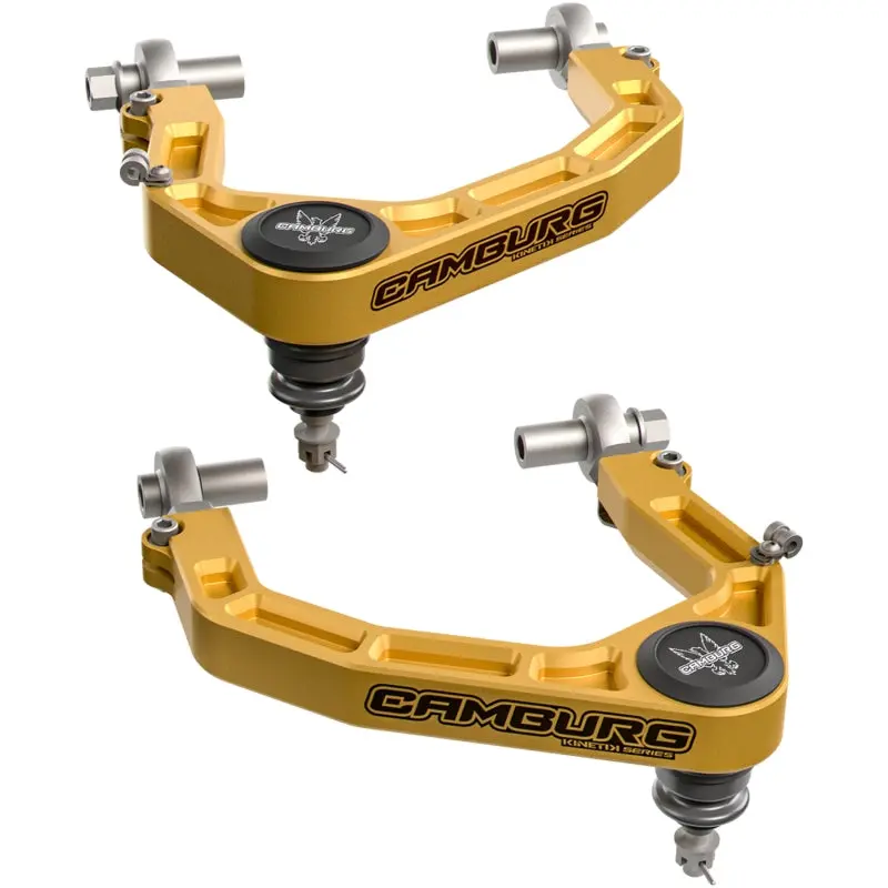 Camburg 2024+ Ford Ranger Raptor Kinetik Series Billet X-Joint Xl Upper Control Arms - Gold 1